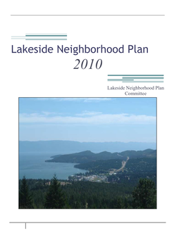 Lakeside Neighborhood Plan Committee