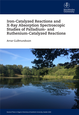 Iron-Catalyzed Reactions and X-Ray Absorption Spectroscopic Studies