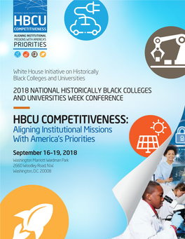 2018 HBCU Week Conference Program