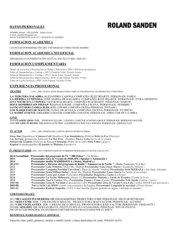 Roland Sanden