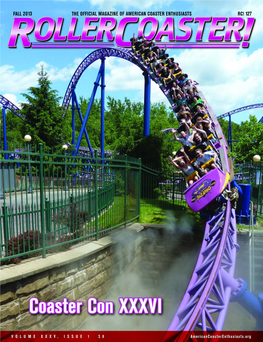 The Official Magazine of American Coaster Enthusiasts Rc! 127