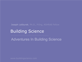 Building Science 2006