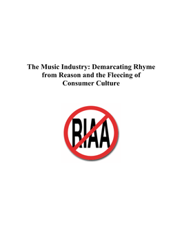 The Music Industry and the Fleecing of Consumer Culture