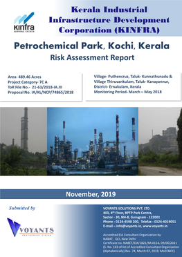 Petrochemical Park, Kochi, Kerala Risk Assessment Report