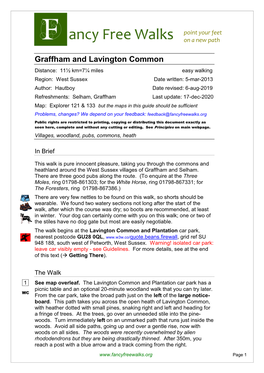 Graffham and Lavington Common