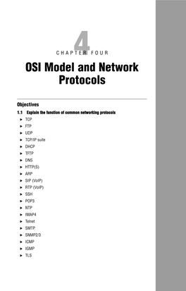 OSI Model and Network Protocols