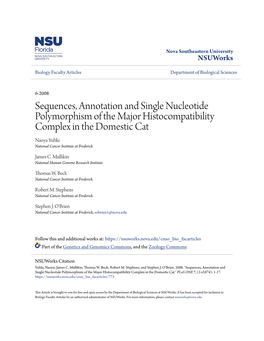Sequences, Annotation and Single Nucleotide Polymorphism of The