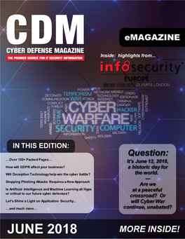 Jun-2018 | CDM-CYBER-DEFENSE