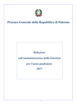 Procura Generale Della Repubblica Di Palermo