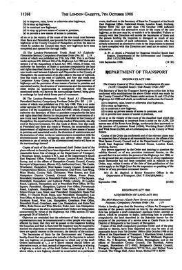 The London Gazette, Issue 51493, Page 11268