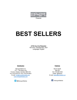 Best Sellers Press Notes