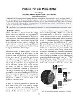 Dark Energy and Dark Matter