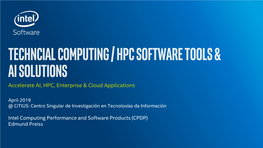 Accelerate AI, HPC, Enterprise & Cloud Applications