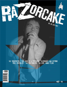Read Razorcake Issue #27 As A