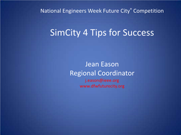 Simcity 4 Tips for Success