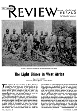 The Light Shines in West Africa