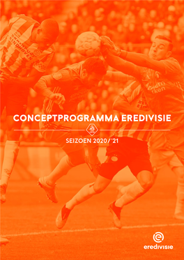 Conceptprogramma Eredivisie