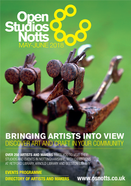 Bringing Artists Into View Discover Art and Craft in Your Community