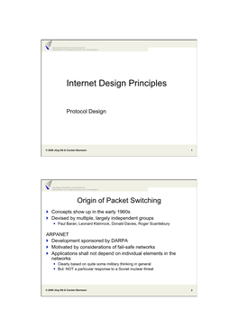 Internet Protocol Design 12 Networking Truths