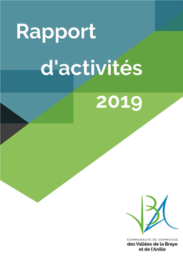 Rapport D'activités 2019