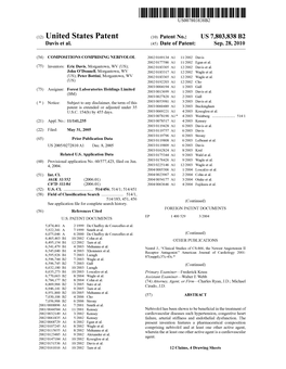 (12) United States Patent (10) Patent No.: US 7.803,838 B2 Davis Et Al