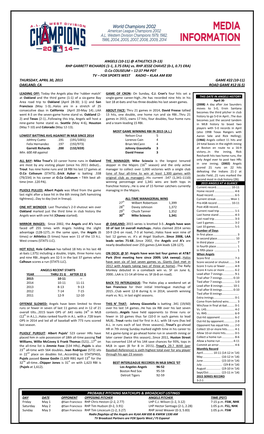 04-30-2015 Angels Game Notes
