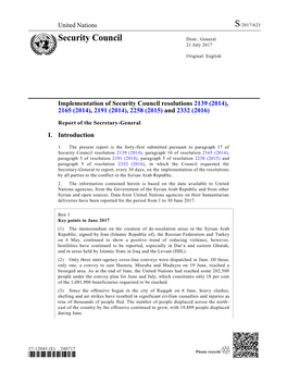 Report of the Secretary-General