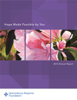 Hope Made Possible by You