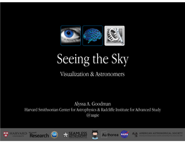 Seeing the Sky Visualization & Astronomers