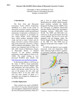 J5J.1 1. Introduction the Bow Echo and Mesoscale Convective Vortex