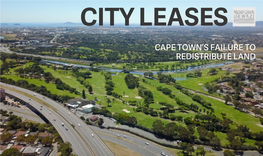 Cape Town's Failure to Redistribute Land