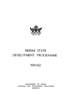 Sikkim State Development Programme