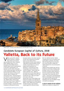Valletta, Back to Its Future