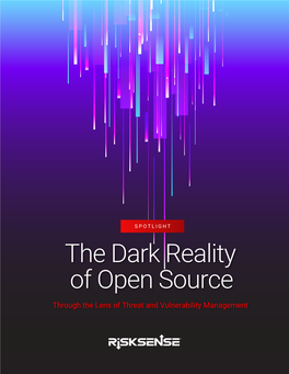 The Dark Reality of Open Source Spotlight Report