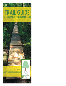 Trail Guide to Lexington's Conservation Land
