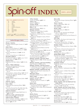Index 2001–2010