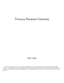 Trevecca Nazarene University