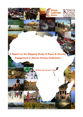 A Report on the Mapping Study of Peace & Security Engagement In