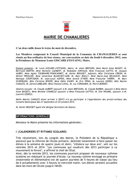 Mairie De Chamalieres