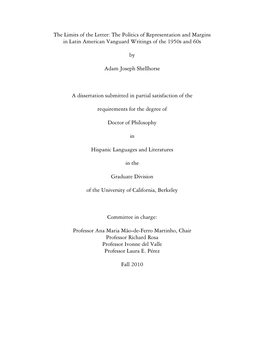 Adam Joseph Shellhorse Dissertation-UC Berkeley