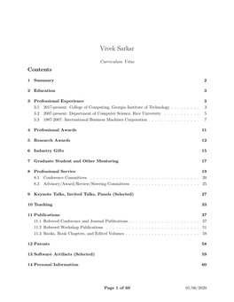 Here I Led Subcommittee Reports Related to Data-Intensive Science and Post-Moore Computing) and in CRA’S Board of Directors Since 2015