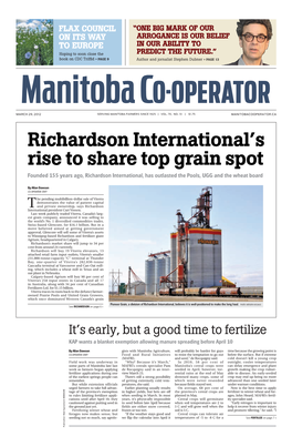 Richardson International's Rise to Share Top Grain Spot