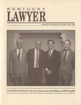 Kentucky Lawyer, 1993
