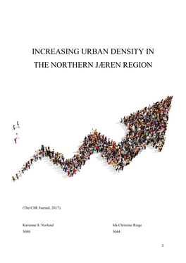 Urban Density in the Northern Jæren Region