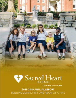 2018-2019 Annual Report Building Community One Heart at a Time