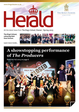 A Showstopping Performance of the Producers Read the Full Story on Page 8 Seniors
