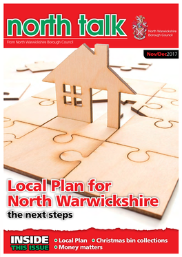 Local Plan for North Warwickshire the Next Steps