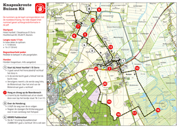 Knapzakroute Buinen K2 8 9