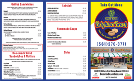 Take out Menu