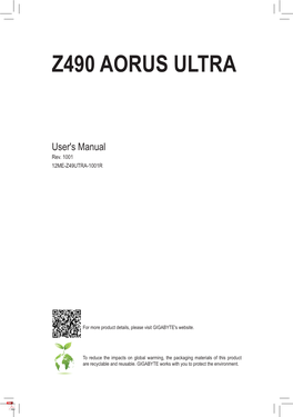 GIGABYTE Aorus Ultra Lga 1200 Atx Motherboard